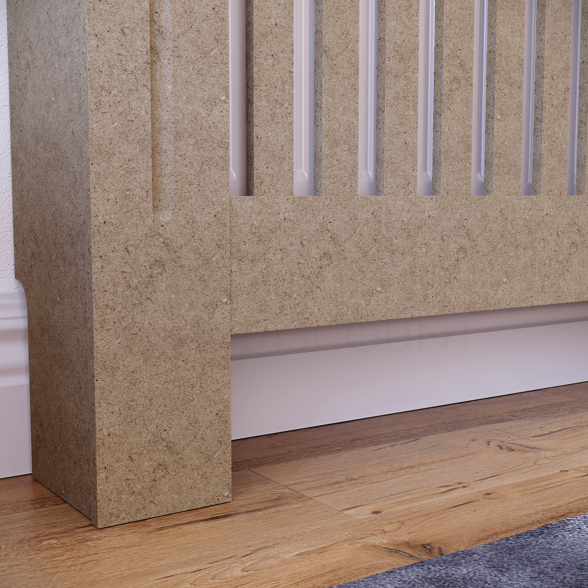 Chelsea Radiator Cover, Unfinished, Extra Large