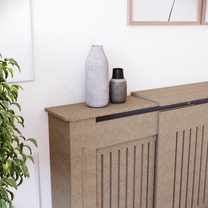 Chelsea Adjustable Radiator Cover, Unfinished