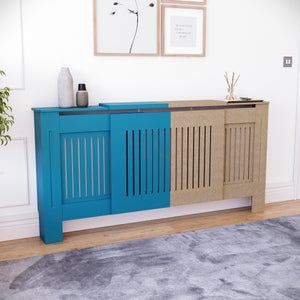 Chelsea Adjustable Radiator Cover, Unfinished
