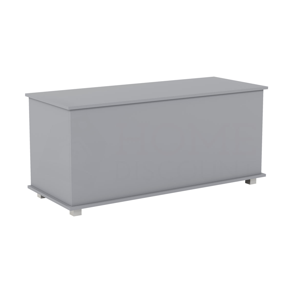 Leon Storage Ottoman - Grey