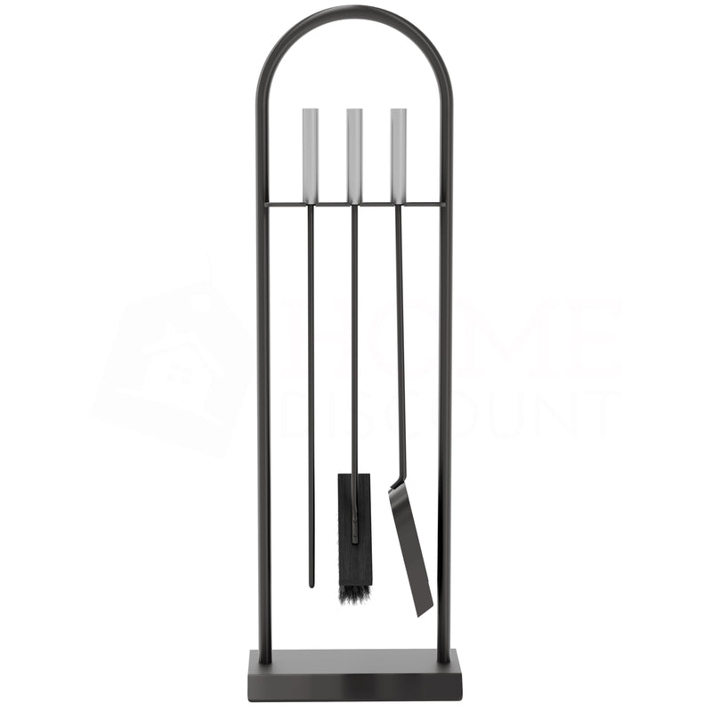 4-Piece Arc Companion Set - Black & Chrome