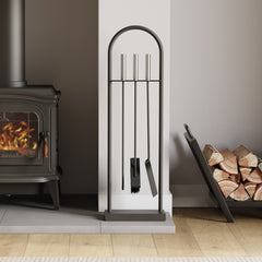 4-Piece Arc Companion Set - Black & Chrome