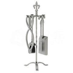 5-Piece Fleur De Lys Companion Set - Pewter