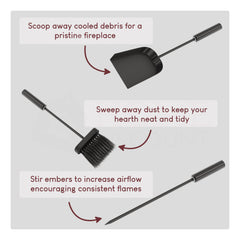 4-Piece Aston Companion Set - Black
