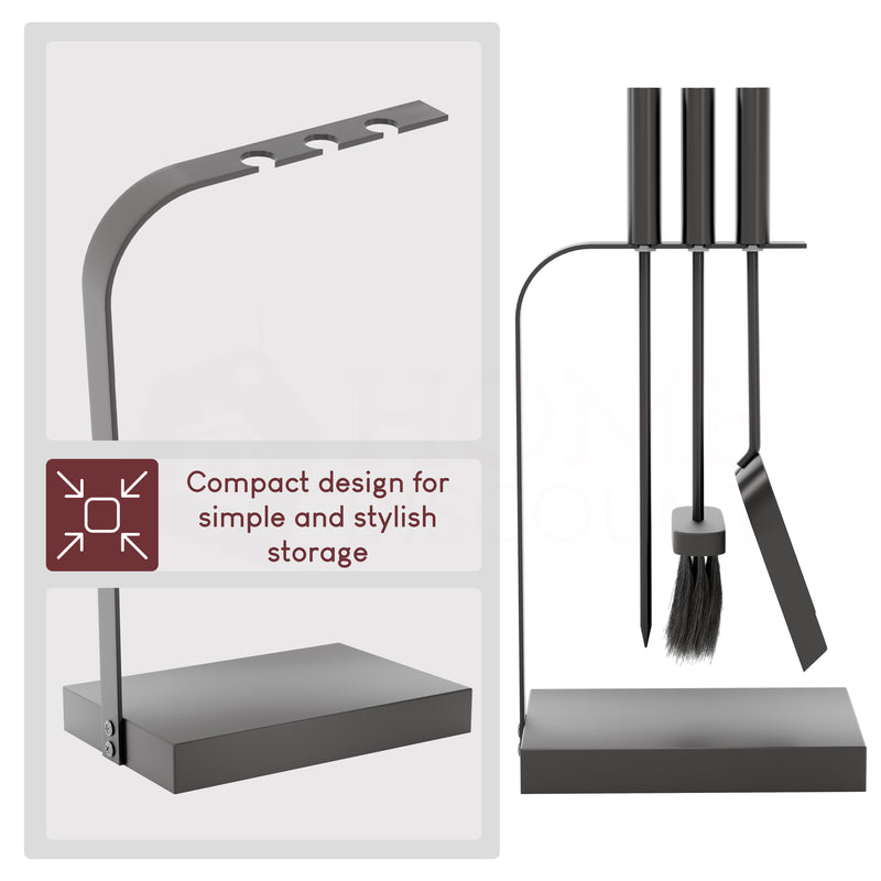 4-Piece Aston Companion Set - Black