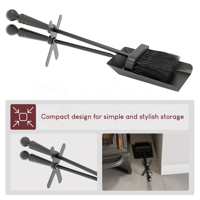 Hearth Shovel And Brush Set