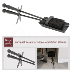 Hearth Shovel And Brush Set