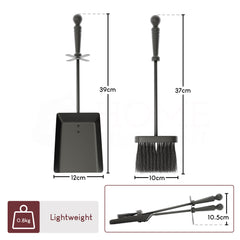 Hearth Shovel And Brush Set