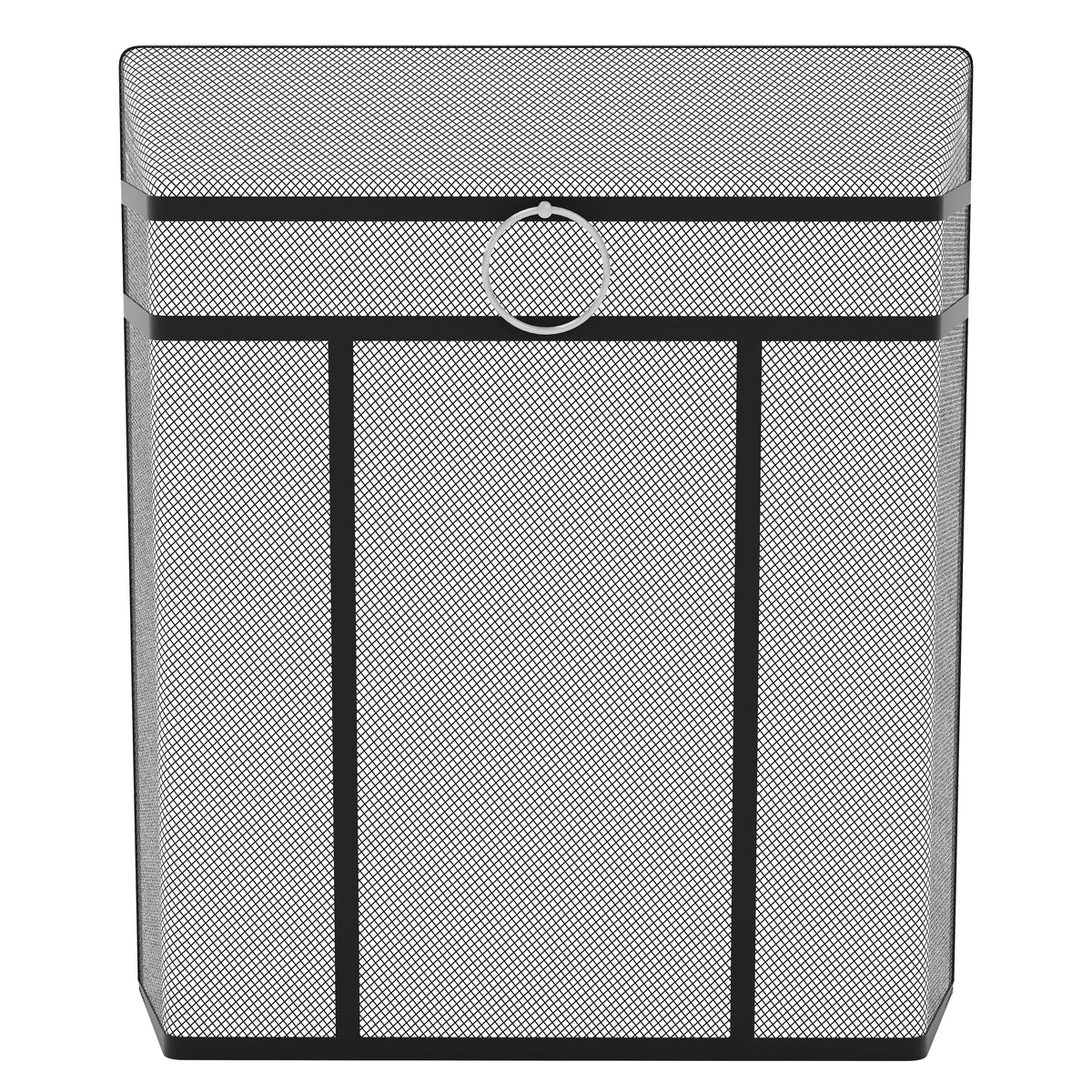Octon Fire Guard - Black & Chrome Ring