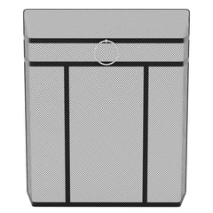 Octon Fire Guard - Black & Chrome Ring