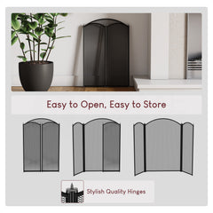 Octon Fire Guard - Black & Chrome Ring