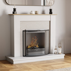 Buckton Fire Guard - Black