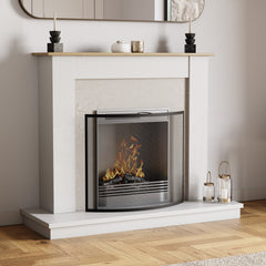 Buckton Fire Guard - Black