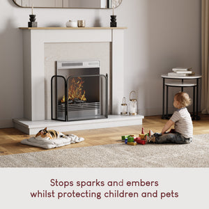 Roxby 3 - Panel Fire Guard - Black
