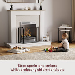 Roxby 3 - Panel Fire Guard - Black