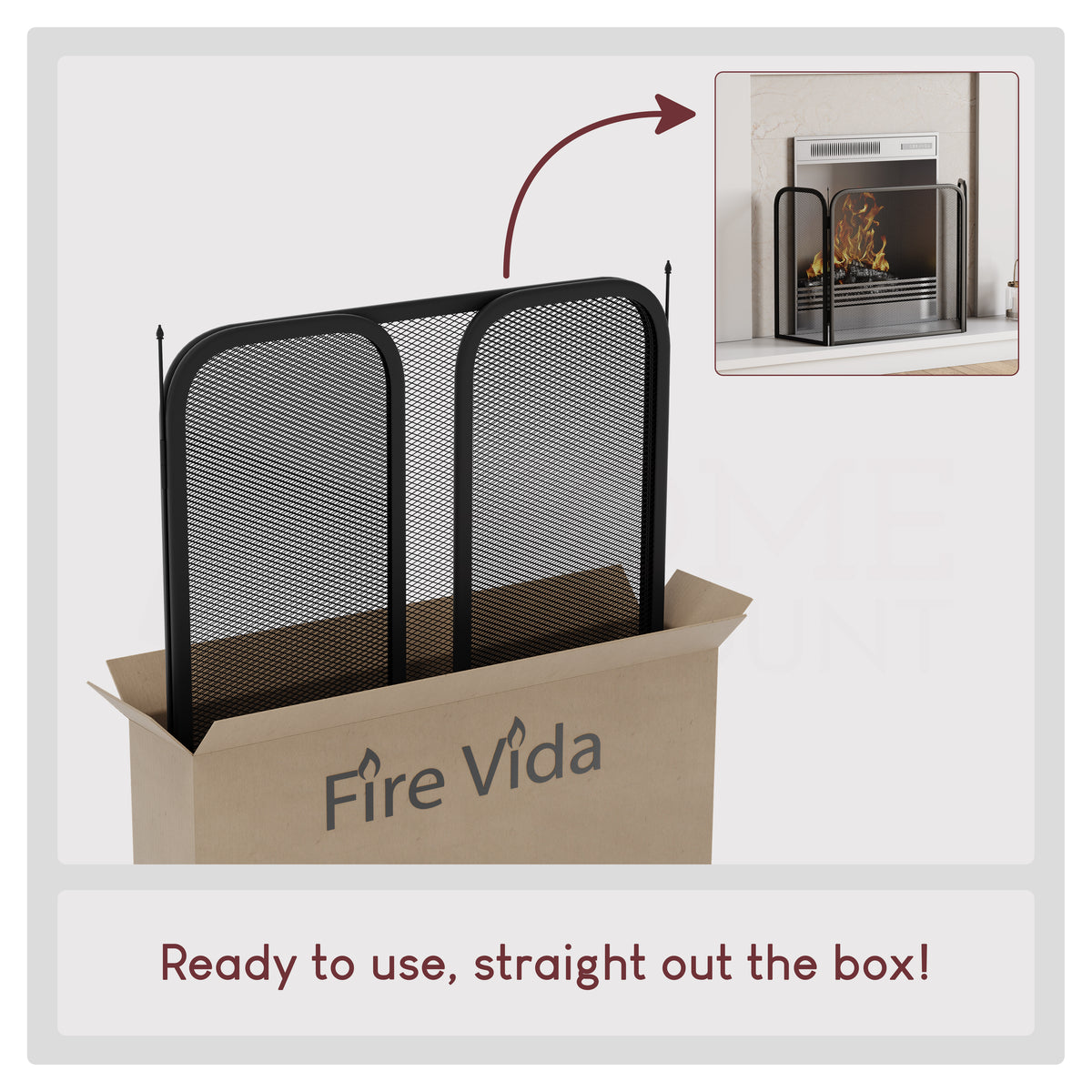 Roxby 3 - Panel Fire Guard - Black