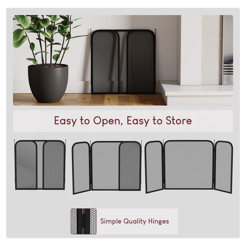 Roxby 3 - Panel Fire Guard - Black