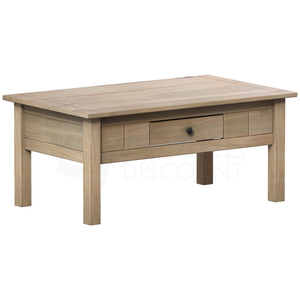 Panama 1-Drawer Coffee Table - Natural Oak