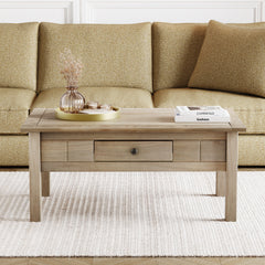 Panama 1-Drawer Coffee Table - Natural Oak