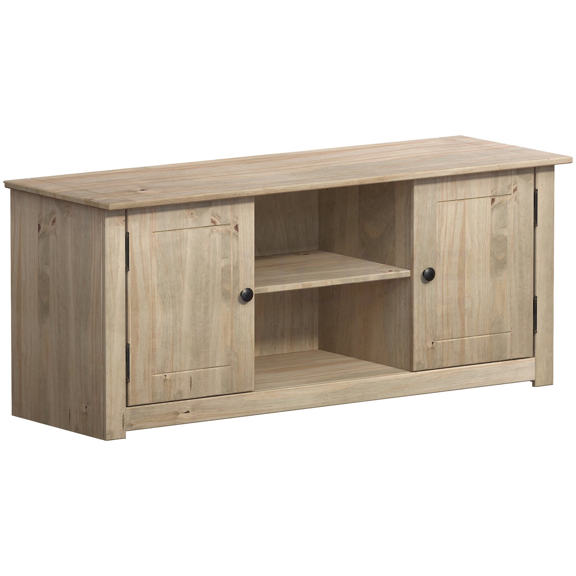 Flat screen tv cabinet with deals doors