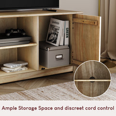 Panama 2-Door 1-Shelf Flat Screen TV Unit