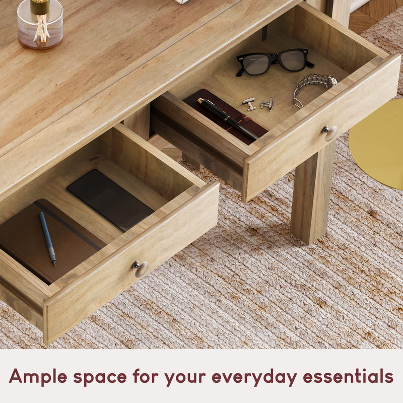 Panama 2-Drawer Console Table