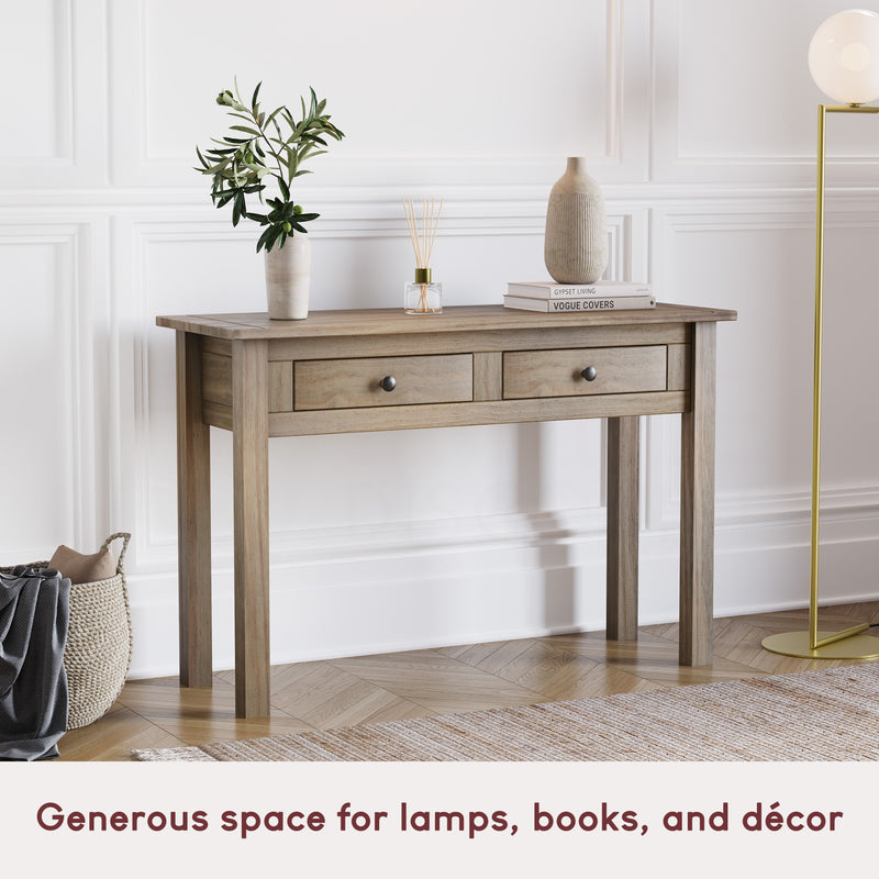 Panama 2-Drawer Console Table