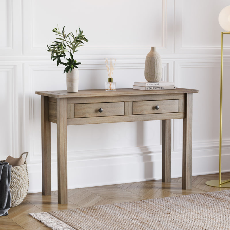 Panama 2-Drawer Console Table