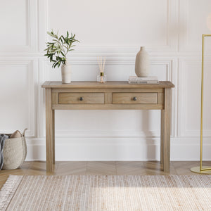 Panama 2-Drawer Console Table