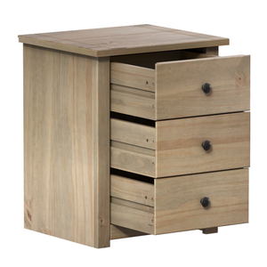 Panama 3-Drawer Bedside Chest