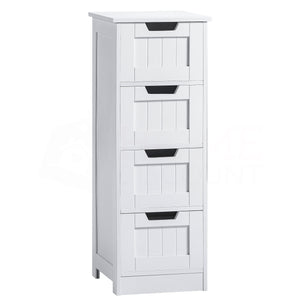 Priano 4-Drawer Freestanding Unit, White