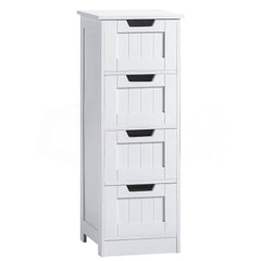 Priano 4-Drawer Freestanding Unit, White