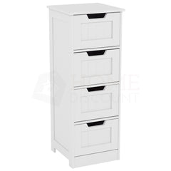 Priano 4-Drawer Freestanding Unit - White