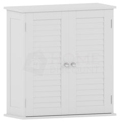 Liano 2-Door Wall Cabinet - White