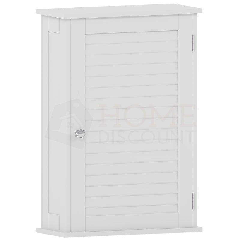 Liano 1-Door Wall Cabinet - White