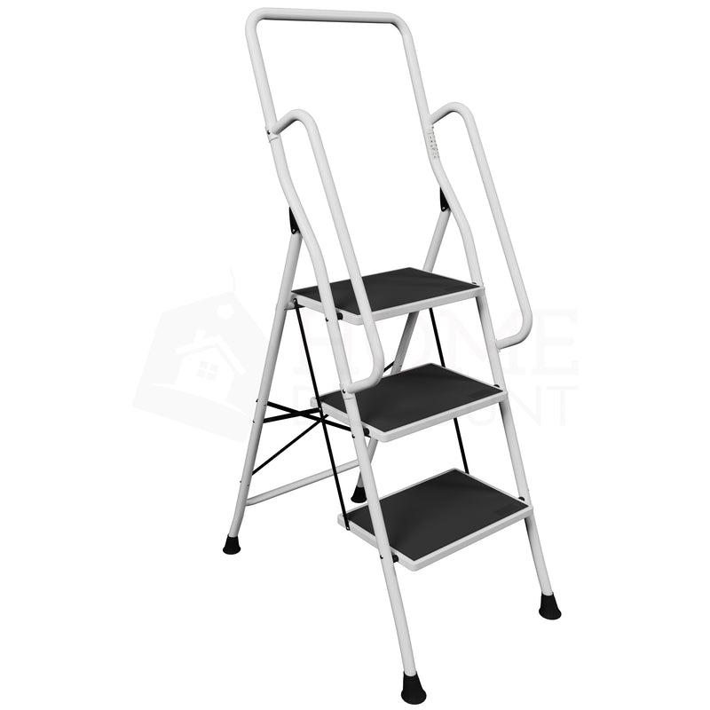3-Step Ladder With Handrail