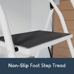 3-Step Ladder With Handrail