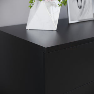 Riano Trio Bedroom Set, Black