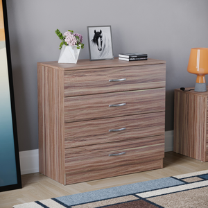 Riano 4-Drawer Chest - Walnut