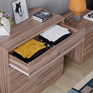Riano 4-Drawer Chest - Walnut