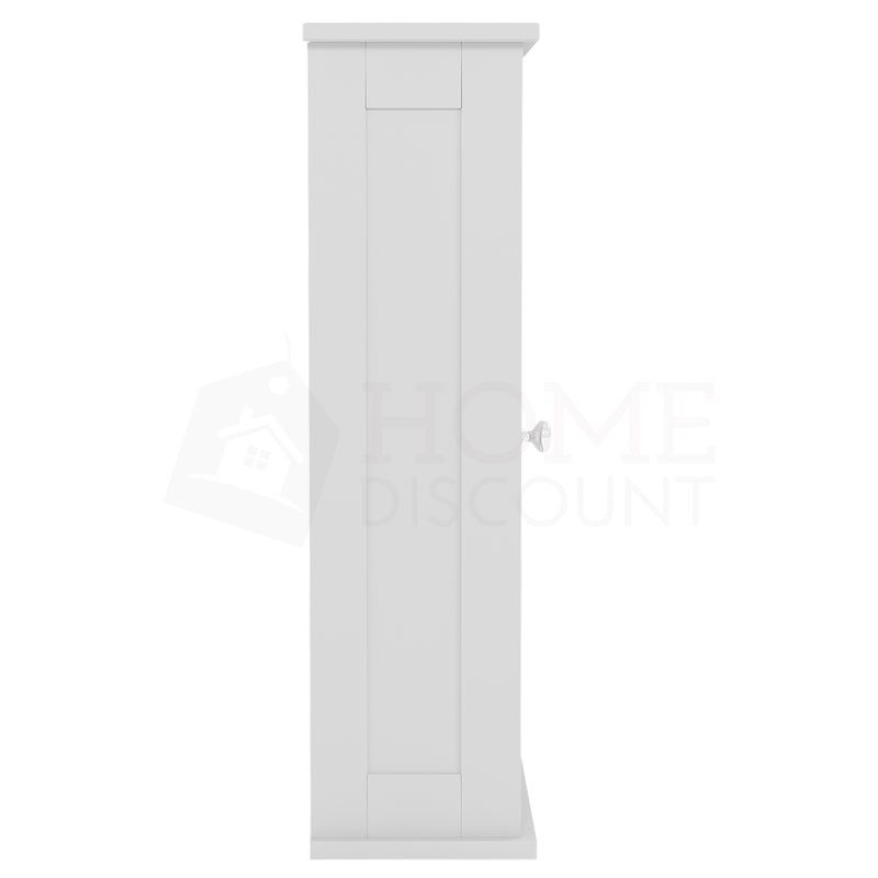 Priano 1-Door Wall Cabinet - White