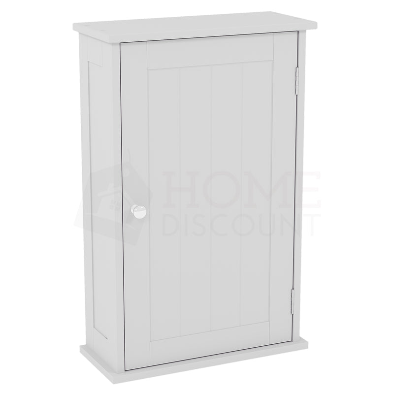 Priano 1-Door Wall Cabinet - White