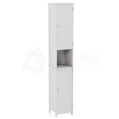 Priano 2-Door Tall Cabinet - White