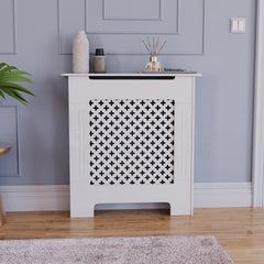 Oxford Radiator Cover - White, Small