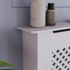 Oxford Radiator Cover - White, Small