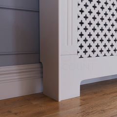 Oxford Radiator Cover - White, Large