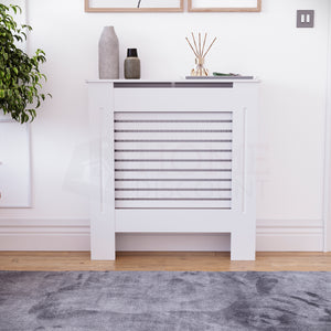 Milton Radiator Cover - White, Small