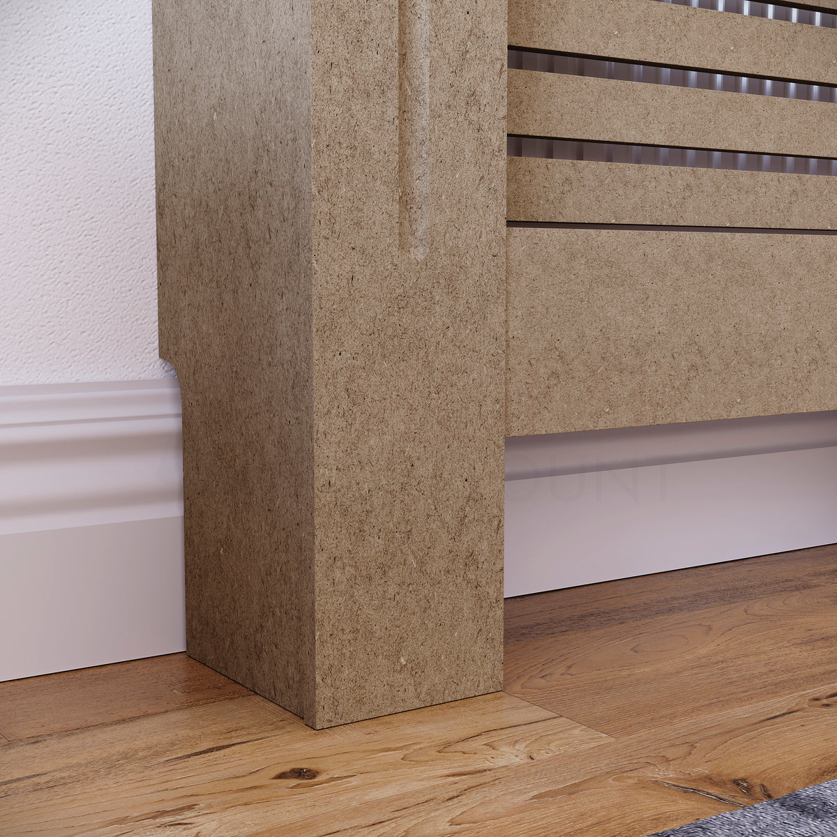 Milton Radiator Cover - Unfinished, Small