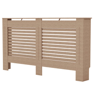 Horizontal Slat Radiator Cover White, Medium (FSC 100%)