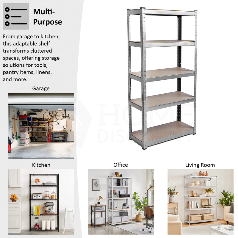 5-Tier Shelf - Galvanised